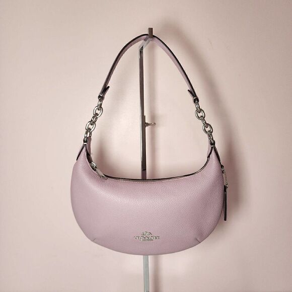 NWT Coach Payton Hobo In Signature Canvas CE619 Ice Purple - Picture 1 of 6